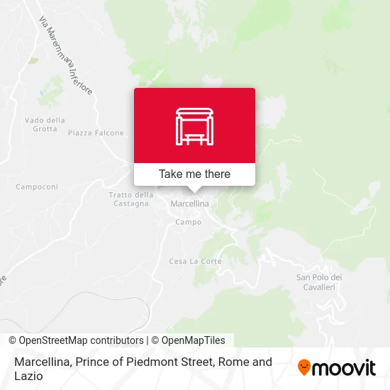 Marcellina, Prince of Piedmont Street map