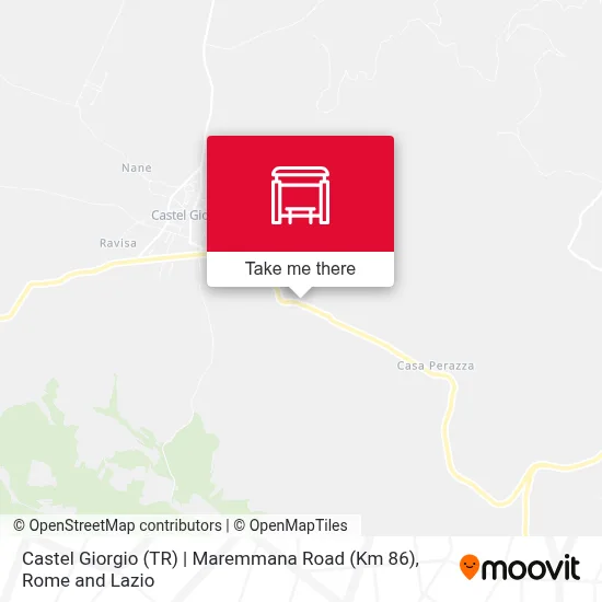 Castel Giorgio (TR) | Maremmana Road (Km 86) map