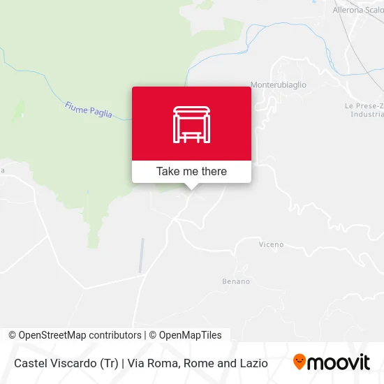 Castel Viscardo (TR) | Roma Street map