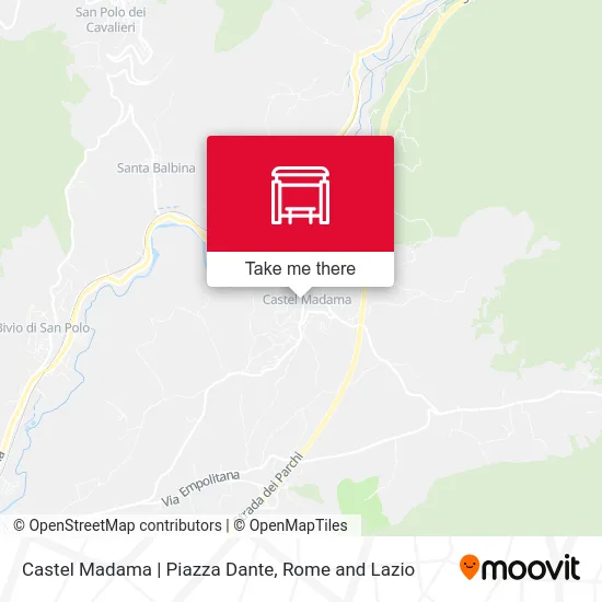 Castel Madama | Piazza Dante map