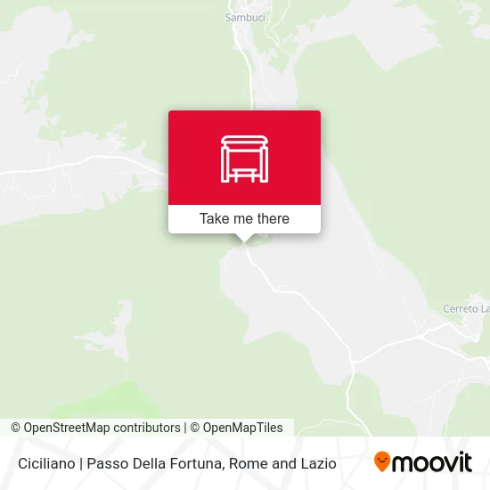 Ciciliano | Fortune Pass map