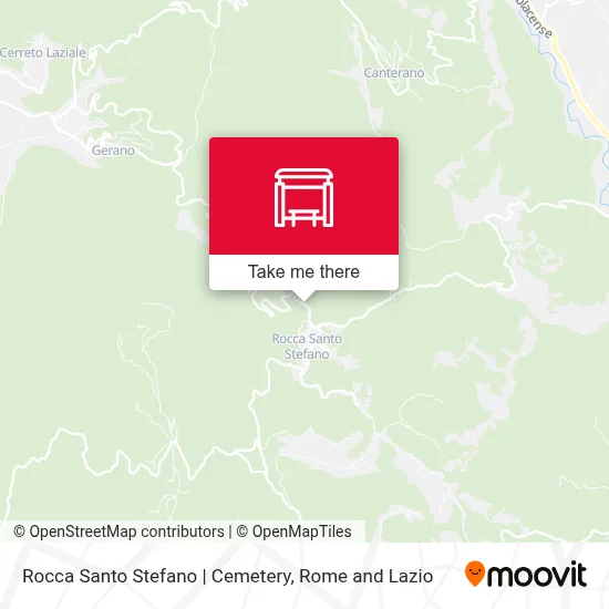 Rocca Santo Stefano | Cemetery map