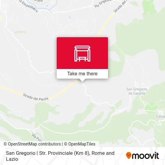 Provincial Road (Km 8) - San Gregorio map