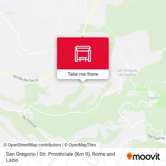 San Gregorio | Str. Provinciale (Km 9) map
