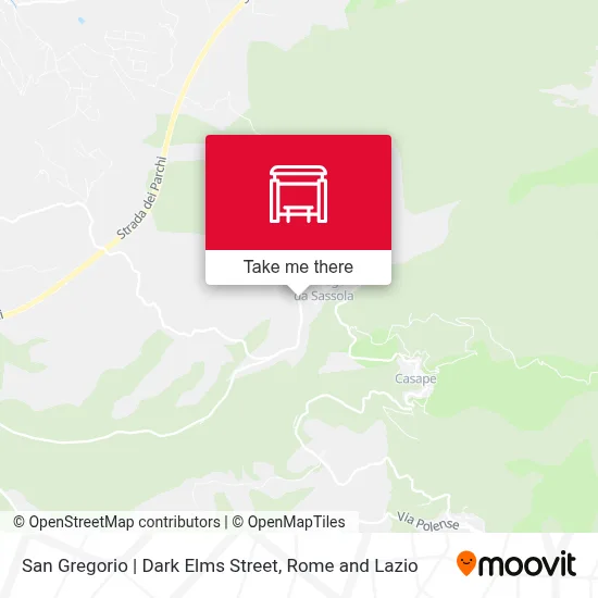 San Gregorio | Dark Elms Street map
