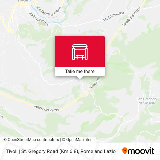 Tivoli | St. Gregory Road (Km 6.8) map
