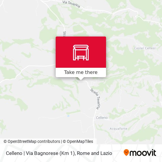 Celleno | Via Bagnorese (Km 1) map