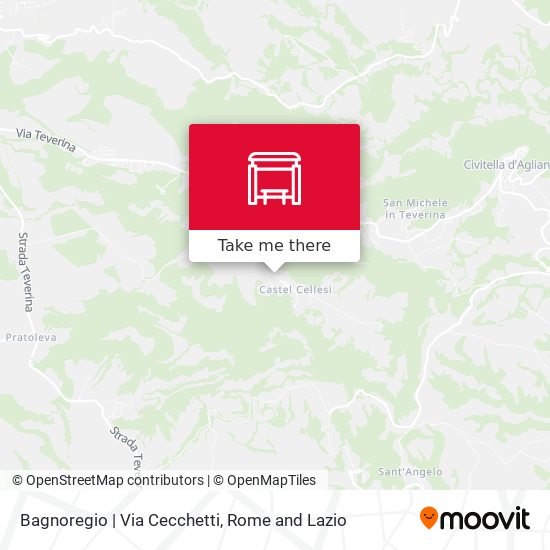 Bagnoregio | Via Cecchetti map