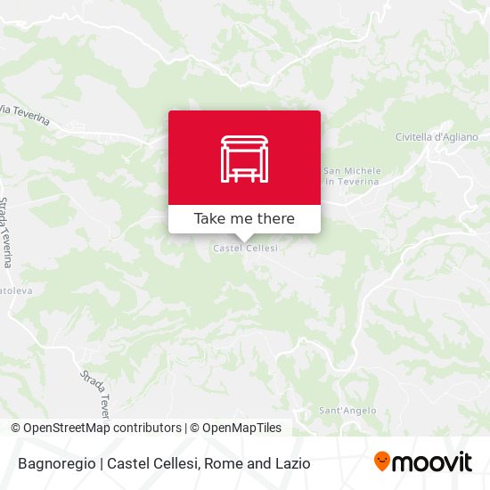 Bagnoregio | Castel Cellesi map