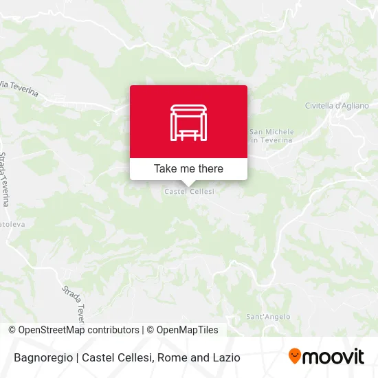 Bagnoregio | Castel Cellesi map