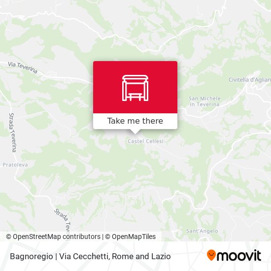 Bagnoregio | Via Cecchetti map
