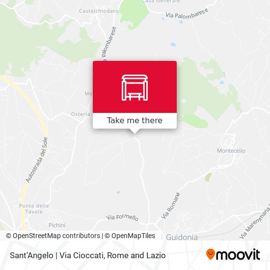 Sant'Angelo | Via Cioccati map