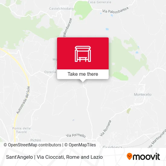 Sant'Angelo | Via Cioccati map