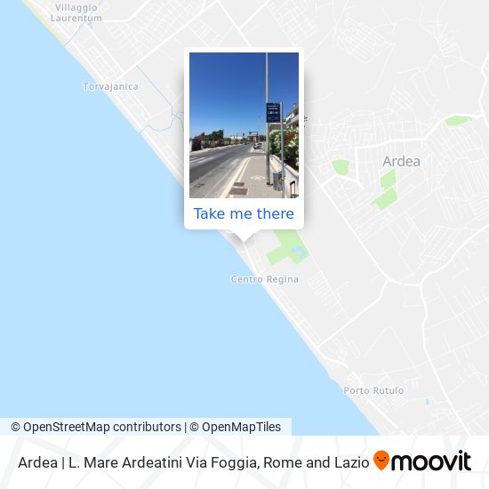 Ardea | L. Mare Ardeatini Via Foggia map