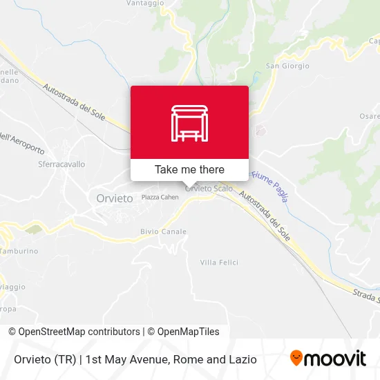 Orvieto (TR) | 1st May Avenue map