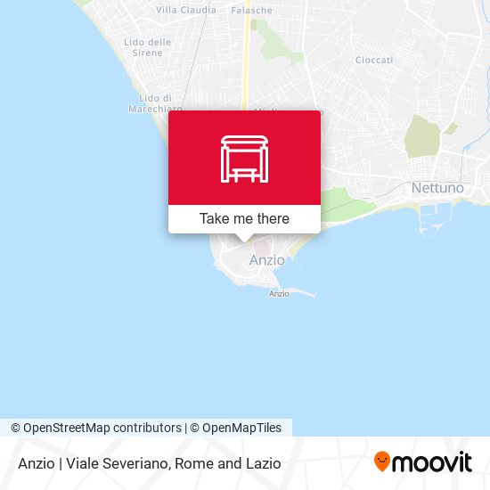 Anzio | Viale Severiano map