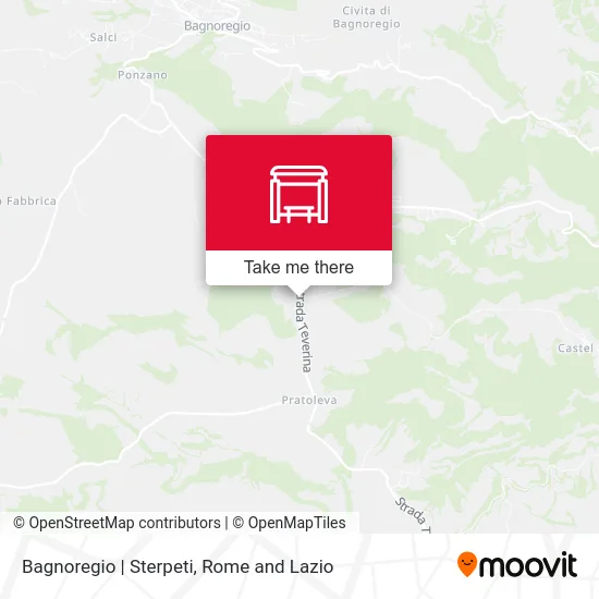 Bagnoregio | Sterpeti map