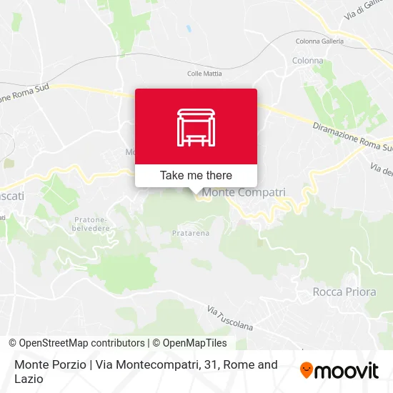 Monte Porzio | Via Montecompatri, 31 map