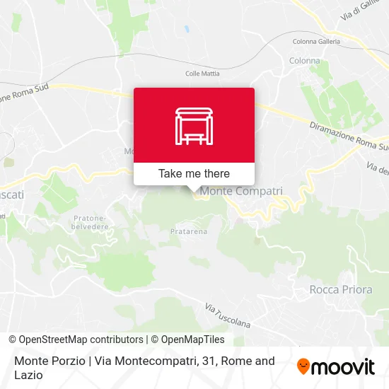 Monte Porzio | Via Montecompatri, 31 map