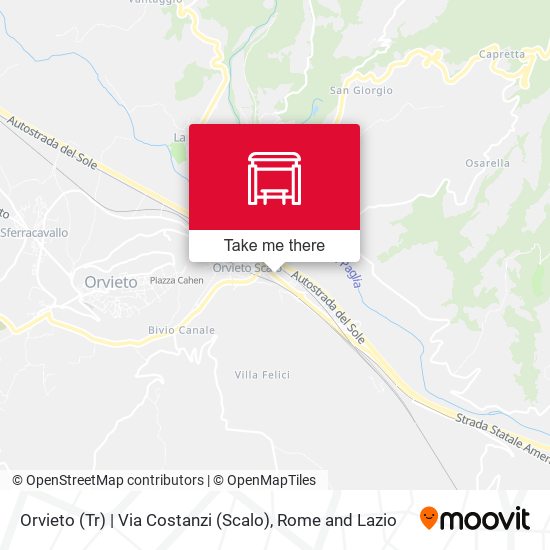 Orvieto (Tr) | Via Costanzi (Scalo) map