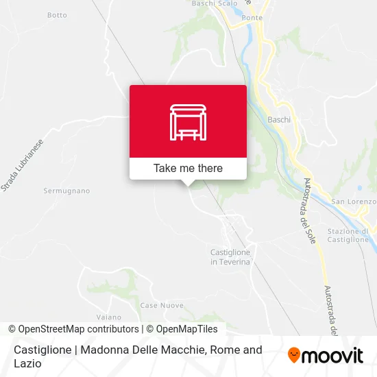 Castiglione | Madonna Delle Macchie map