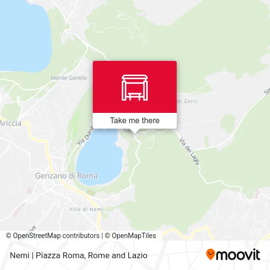 Nemi | Piazza Roma map