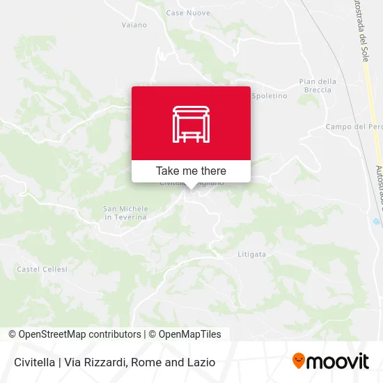 Civitella | Rizzardi Street map