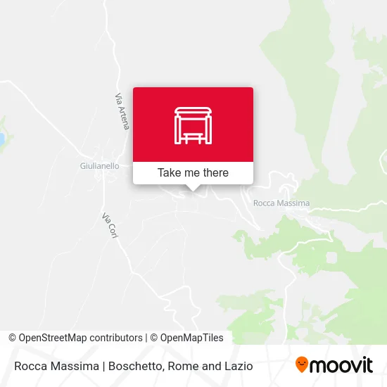 Rocca Massima | Boschetto map