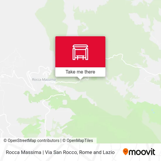 Rocca Massima | Via San Rocco map