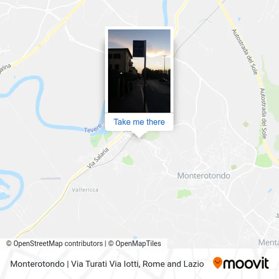 Monterotondo | Turati Street Iotti Street map