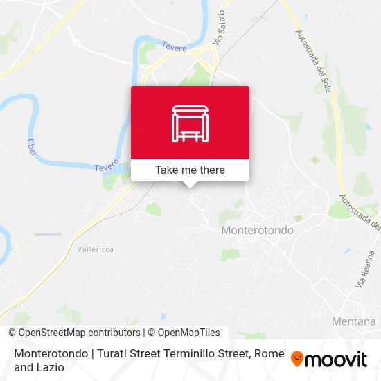 Monterotondo | Turati Street Terminillo Street map