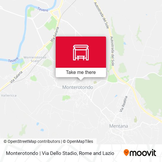 Monterotondo | Via Dello Stadio map