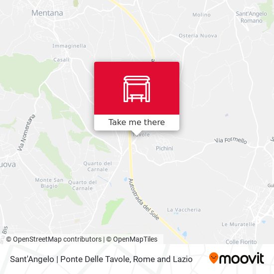 Sant'Angelo | Ponte Delle Tavole map