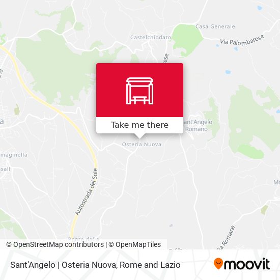 Sant'Angelo | Osteria Nuova map