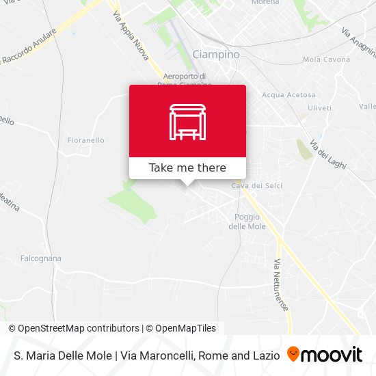 S. Maria Delle Mole | Via Maroncelli map