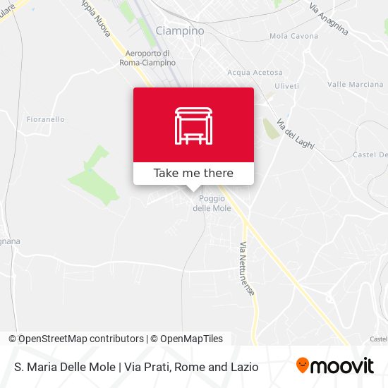 S. Maria Delle Mole | Via Prati map