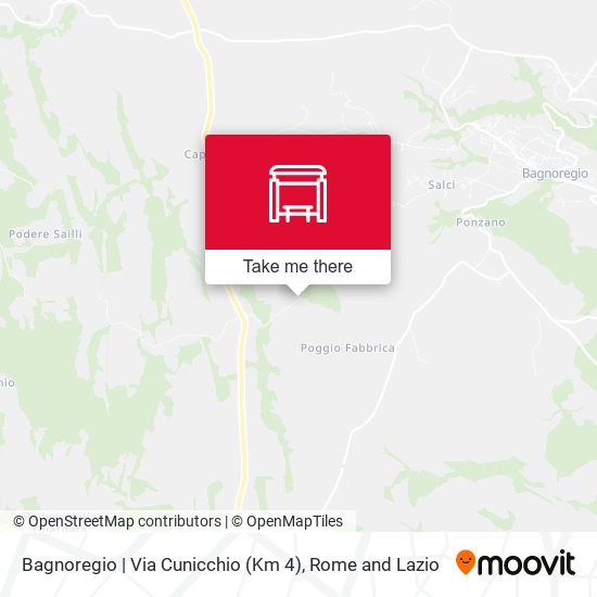 Bagnoregio | Via Cunicchio (Km 4) map
