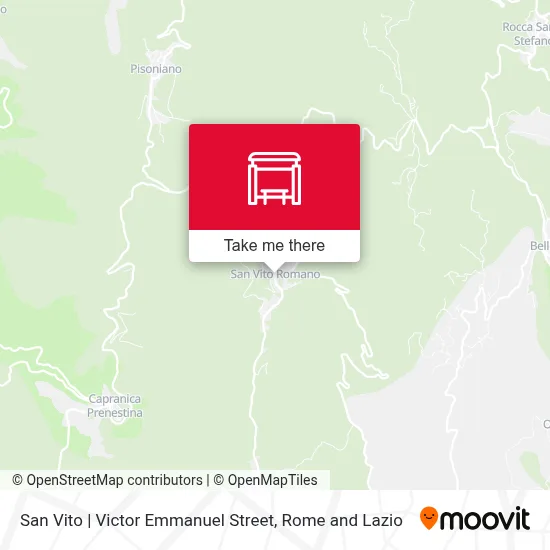 San Vito | Victor Emmanuel Street map