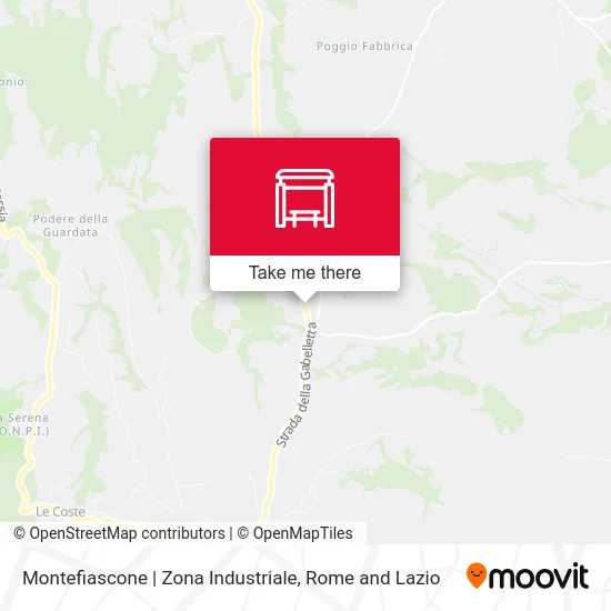 Montefiascone | Industrial Zone map