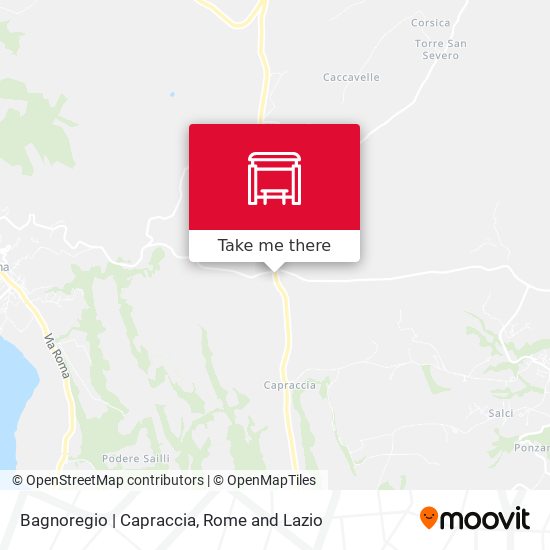 Bagnoregio | Capraccia map