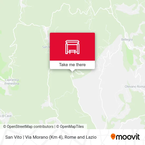 San Vito | Morano Street (Kilometer 4) map