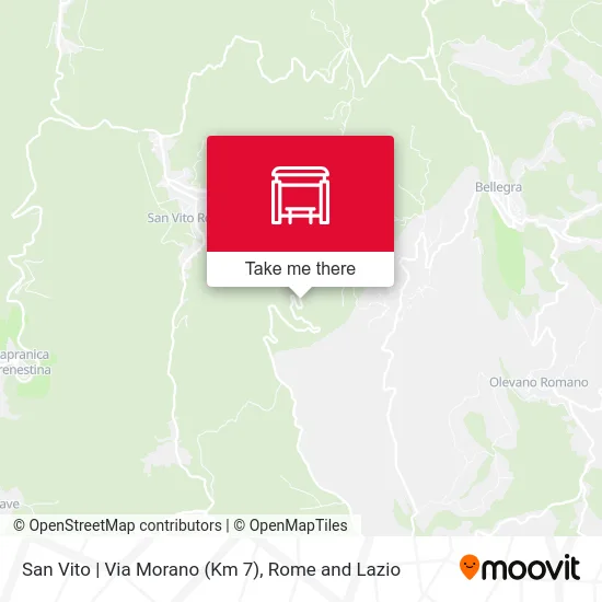 San Vito | Morano Road (Kilometer 7) map