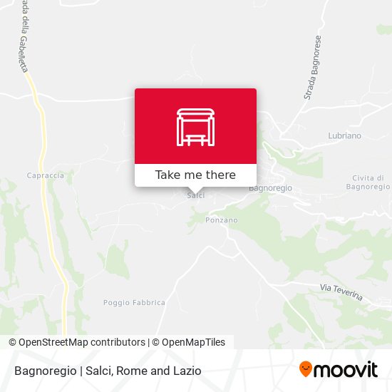 Bagnoregio | Salci map