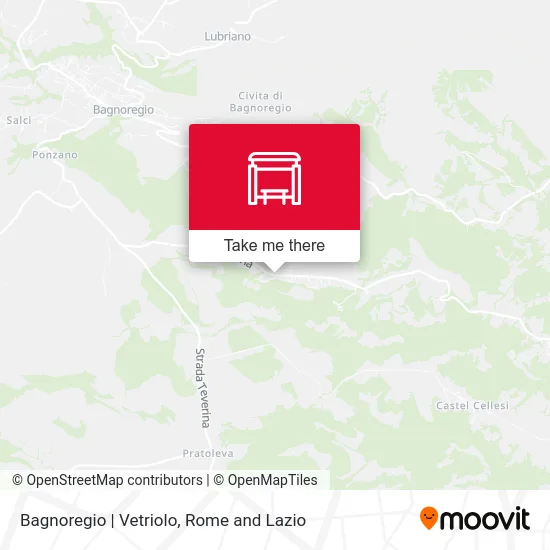 Bagnoregio | Vetriolo map