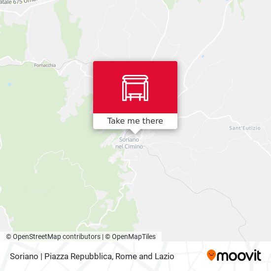 Soriano | Piazza Repubblica map