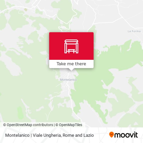 Montelanico | Viale Ungheria map