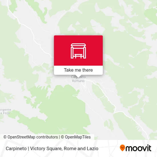 Carpineto | Victory Square map
