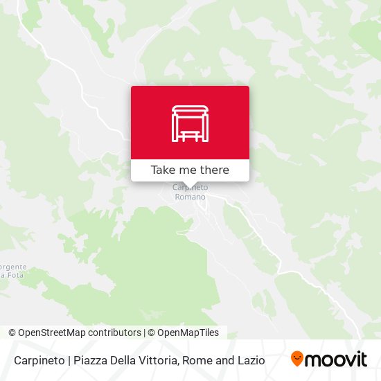 Carpineto | Piazza Della Vittoria map