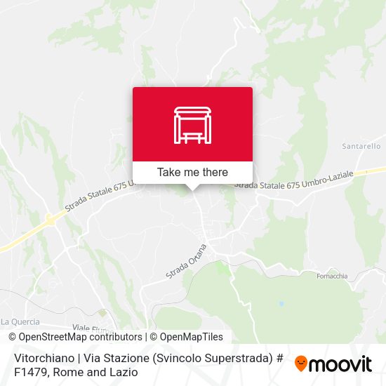 Vitorchiano | Via Stazione (Svincolo Superstrada) map