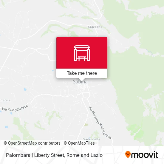 Palombara | Liberty Street map